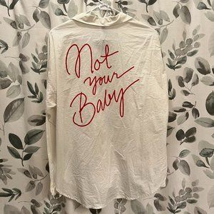 'Not Your Baby' Button Down